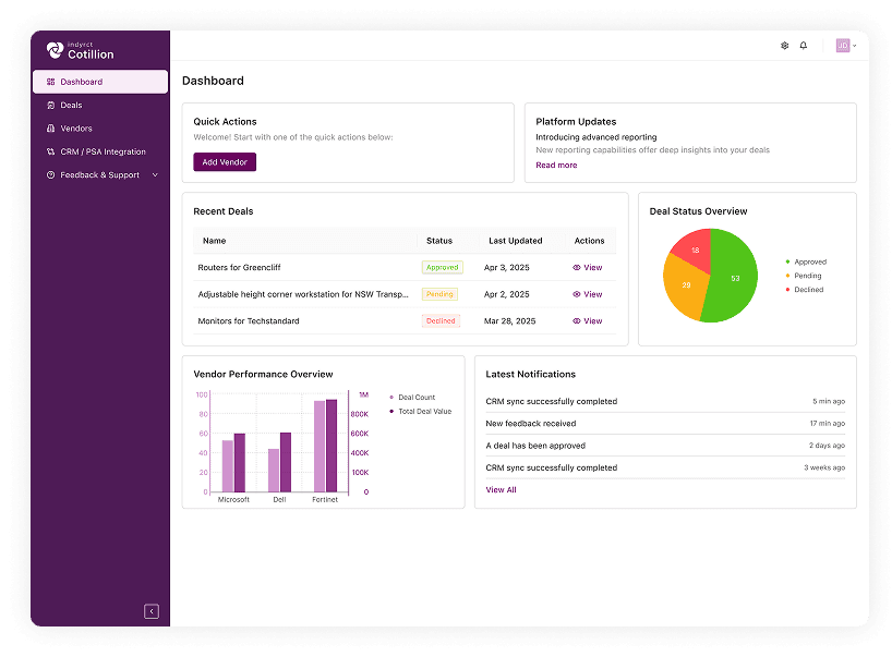 Cotillion Dashboard